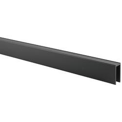 Premier Channel Headrail - 12-13mm Panels - Black Textured