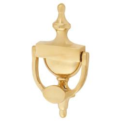 Heritage Brass by M Marcus Urn Door Knocker - Unlacquered Brass - 195 x 100mm