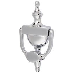 Heritage Brass by M Marcus Urn Door Knocker - Polished Chrome - 195 x 100mm