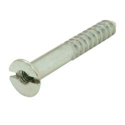 Steel Mirror Screw - 8 x 1 1/2" - Pack of 10