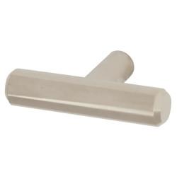 Touchpoint 12mm T-Bar Cabinet Knob - 50 x 32mm - Polished Nickel