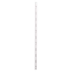 Altro Single Slot Shelf Wall Upright - 1000mm Length - White