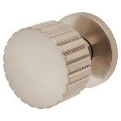 Jedo by Frelan Satin Nickel Mortice Door Knob - 60mm Rose Diameter - Cog Range