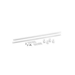 elfa Top Track System - Universal Runners for Wire & Mesh Baskets - 440mm Length - White - Pair