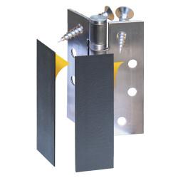 Exitex Exifire Intumescent Hinge Pads for FD30 & FD60 - Square - 75mm x 25mm - Pack of 6