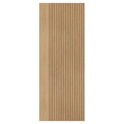 LPD Melbourne 20 Panel Pre-Finished Solid Internal FD30 Fire Door - 1981 x 838 x 44mm - Oak