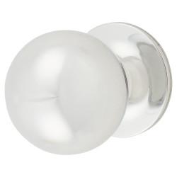 Heritage Brass by M Marcus Ball Cabinet Knob - 32mm Diameter - Polished Chrome