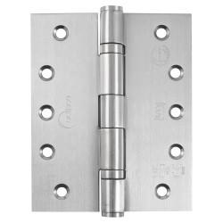 Eclipse Ball Bearing Grade 13 Butt Fire Door Hinge - 127 x 102 x 3mm - Satin Stainless Steel - Pair