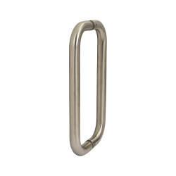 Altro Satin Stainless Steel 19mm D-Bar Door Pull Handles - Back to Back - 229mm Centres