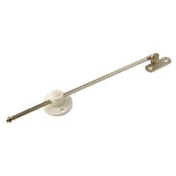 Friction Stay - 210mm Length - Nickel Plated & White
