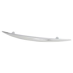 Touchpoint Kiss 2 Curved T-Bar Cabinet Pull Handle - 128mm Centres - Polished Chrome