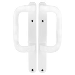 Trojan uPVC Patio Dummy Door Handle - White