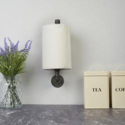 Altro 1/2" Pipe Kitchen Roll Holder- Grey