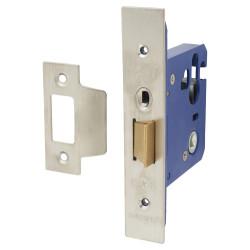 Altro Architectural Mortice Nightlatch - 78mm Case - 57mm Backset - Satin Stainless Steel