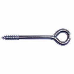 Eyes to Screw - 125mm Length - Zinc Plated - Pack of 10