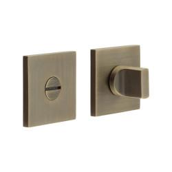 CRES by Frelan CRES802 Square Bathroom Turn & Release - 54 x 54mm - Antique Brass
