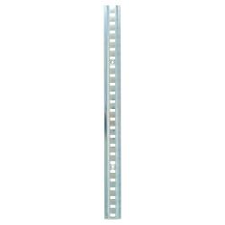 Altro Raised Bookcase Strip - 1829 x 24mm - Bright Zinc Plated