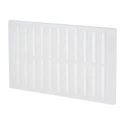 Hit & Miss Vent - 271 x 171mm - 8600mmÂ² Free Air Flow - White Plastic