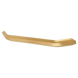 Altro Virgo Bow Cabinet Pull Handle - 224mm Centres - Satin Brass