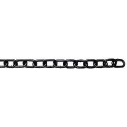 Welded Steel Chain - 5 x 28mm - 10m Length - Black