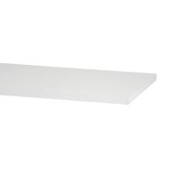 elfa Twin Slot Shelving System - White Edged Melamine Board/Shelf - 1200 x 300 x 19mm - White