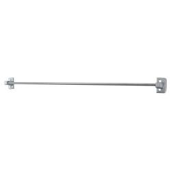 Altro Wardrobe Door Belt / Tie Rail - 380 x 30 x 21mm - Satin Chrome