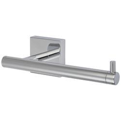 Croydex Chester Round Toilet Roll Holder - 54 x 170 x 76mm - Polished Chrome