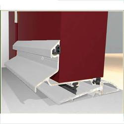 Exitex Threshold & Weatherbar Kit - 914mm Length - Outward Opening Doors - Mill Aluminium
