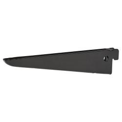 Altro Twin Slot Shelf Bracket - 170mm Length - Black
