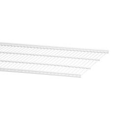 elfa Top Track System - Click In Ventilated Wire Shelf - 902 x 405mm - White