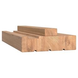 LPD Fire-Rated Hardwood Door Lining with Loose Stop - Unfinished - FD30 - 2130 x 108 x 32mm - Oak