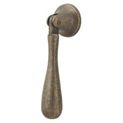 Olde Forge Antique Style Pendant Cabinet Drop Handle - 60mm Centres - Antique Brass