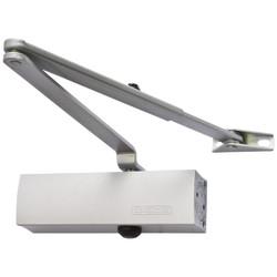 GEZE TS1500 Overhead Fire Door Closer - Power Size EN 3-4 - Push/Pull Mounting - Silver