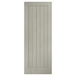 LPD Cottage 5 Panel Pre-Finished Laminate Semi-Solid Internal Door - 1981 x 686 x 35mm - Grey