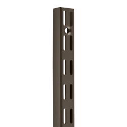 elfa Twin Slot Shelving System - Shelf Wall Upright - 1980mm Length - Graphite