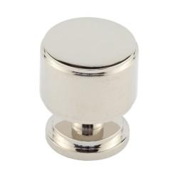 Burlington by Frelan Belgrave Stepped Round Cabinet Knob - 30mm Diameter - Polished Nickel