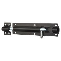 Tower Gate Bolt - Straight - 280mm Length - Black Japanned
