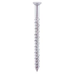 TIMCO Masonry Screw - Countersunk - Zinc Plated - 6 x 80mm - Pack of 100