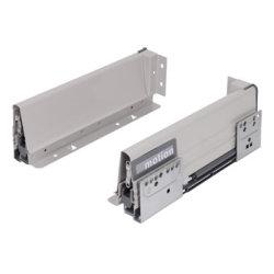 Klug Innobox Soft Close Drawer Pack - Without Rods - (H) 86mm x (D) 300mm - Grey