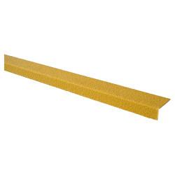 Blue Diamond Heavy Duty Anti Slip Stair Nosing Strip - 1000 x 70 x 30mm - Yellow