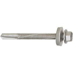 TIMCO Self Drilling Screw for Heavy Section Steel - With Washer - 5.5 x 65mm - Pack of 100