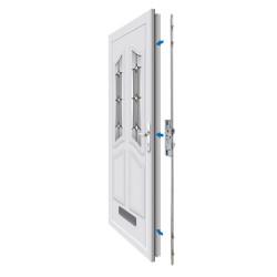 Yale Doormaster Universal uPVC Multipoint Door Lock - 2 Mushroom 2 Roller - 45mm Backset - 92mm c/c