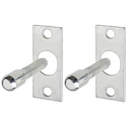 Yale P125 Security Hinge Bolt - Bright Zinc Plated - Pack of 2