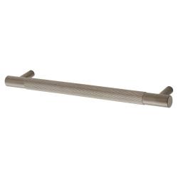Alexander & Wilks Brunel 13mm Knurled T-Bar Cabinet Pull Handle - 160mm Centres - PVD Dark Bronze