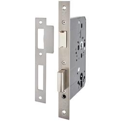 Arrone AR910 Euro Profile DIN Sashlock - 105mm Case - 80mm Backset - Satin Stainless Steel