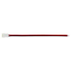 Integral LED Connector & Wire for IP20/IP33 8mm Flexible LED Strip Lights - Pack of 5