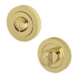 Altro Bathroom Turn & Release - 50mm Diameter - Polished Brass