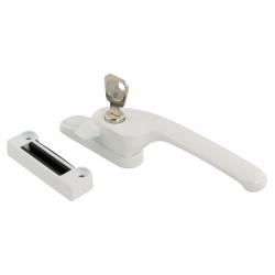 Fab & Fix Guru Breakseal Locking Casement Window Fastener - Right Hand - White