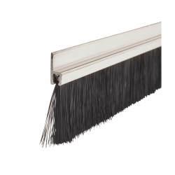 Barrier Brush Strip H3 - Brush Size 34mm - 3000mm Length - Inward/Outward Opening Doors - Aluminium