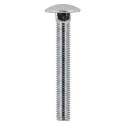 TIMCO Carriage / Coach Bolt - M8 x 50mm - A2 Stainless Steel - Pack of 5